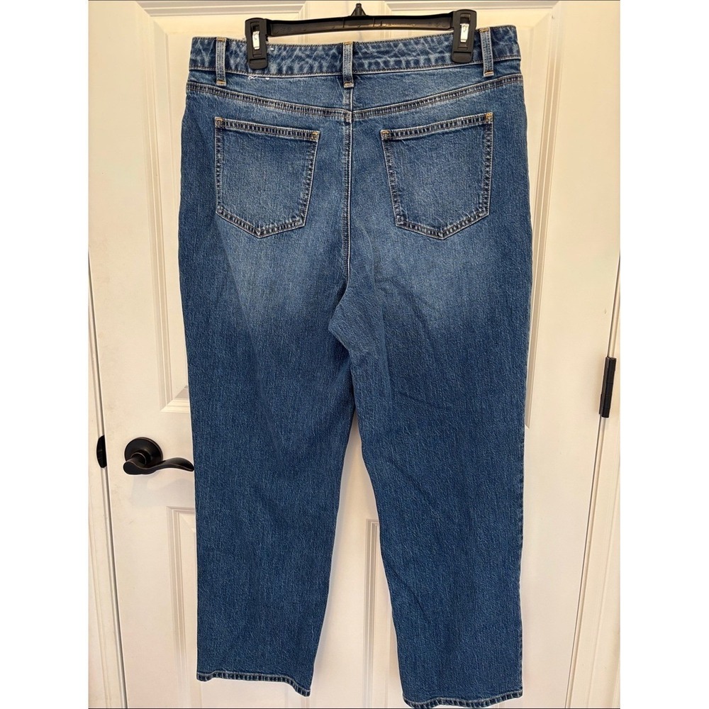 Talbots High Waist Relaxed Blue Jean💙‎ 14P